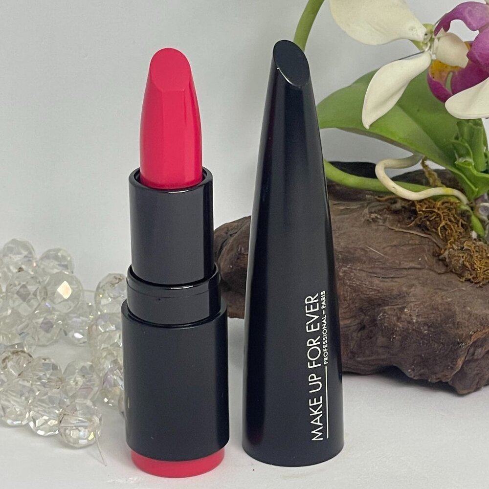 Make Up For Ever Rouge Artist Intense Color Lipstick - 306 Edgy Marmalade - New